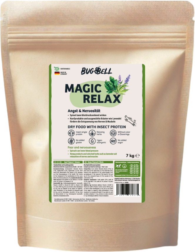 BugBell Magic Relax - Sparpaket: 4 x 7 kg