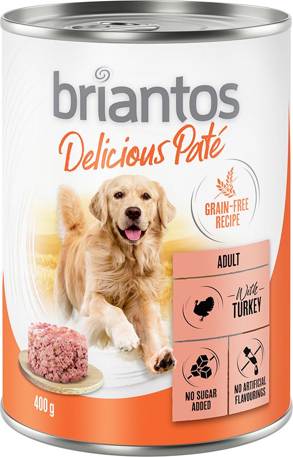 Thumbnail - Briantos Delicious Paté 6 x 400 g - Pute