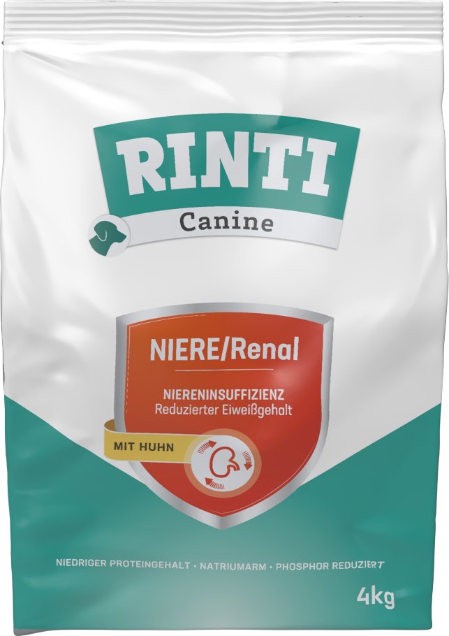 RINTI Canine Niere/Renal mit Huhn - 4 kg