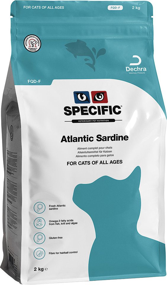 Specific Cat FQD-F Atlantische Sardine - Sparpaket: 2 x 2 kg