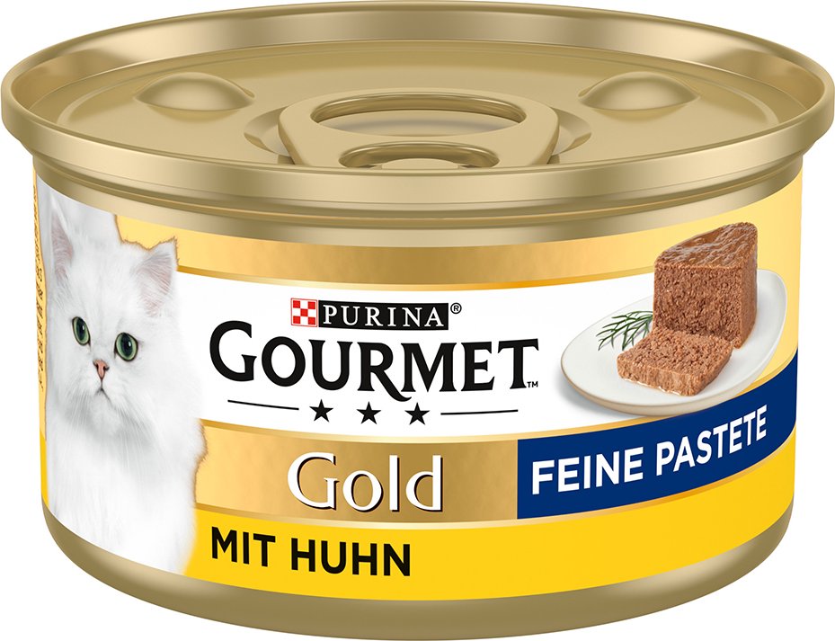 Gourmet Gold Feine Pastete 12 x 85 g - Huhn