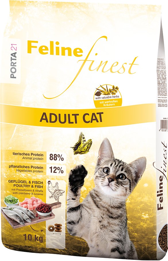 Sparpaket Porta 21 2 x Großgebinde - Feline Finest Adult Cat (2 x 10 kg)