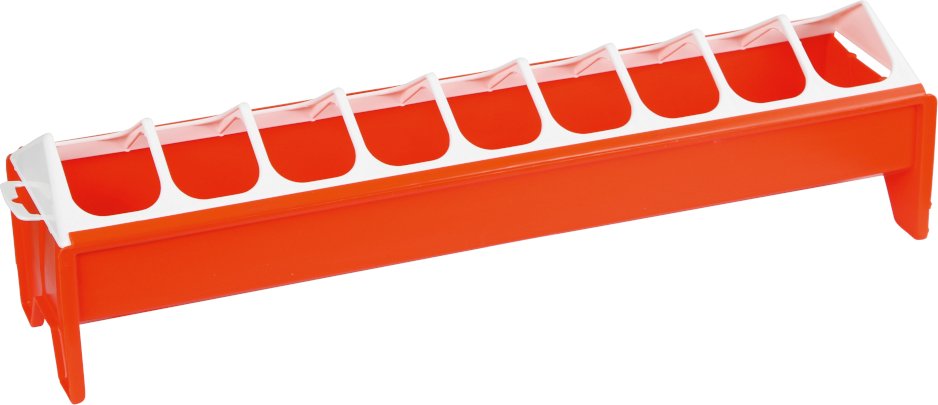 Kerbl Hobbyfarming Futtertrog für Hennen - L 50 x B 12 cm