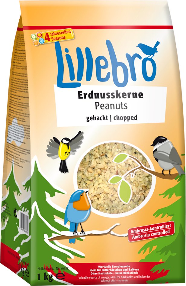 Lillebro Erdnusskerne, gehackt - 1 kg