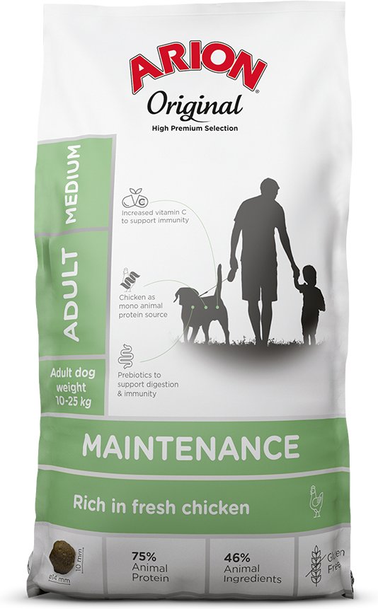 Arion Original Maintenance Medium Breed Huhn - Sparpaket: 2 x 12 kg