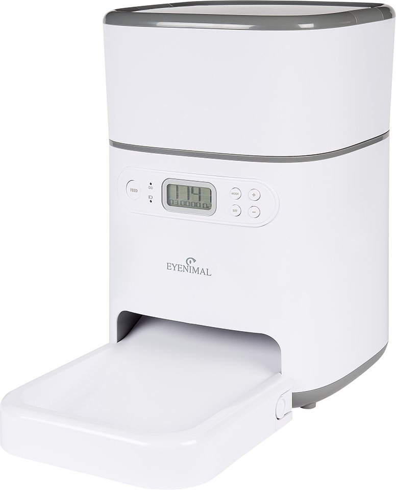 EYENIMAL kleiner Futterautomat - bis 2,5 kg Trockenfutter