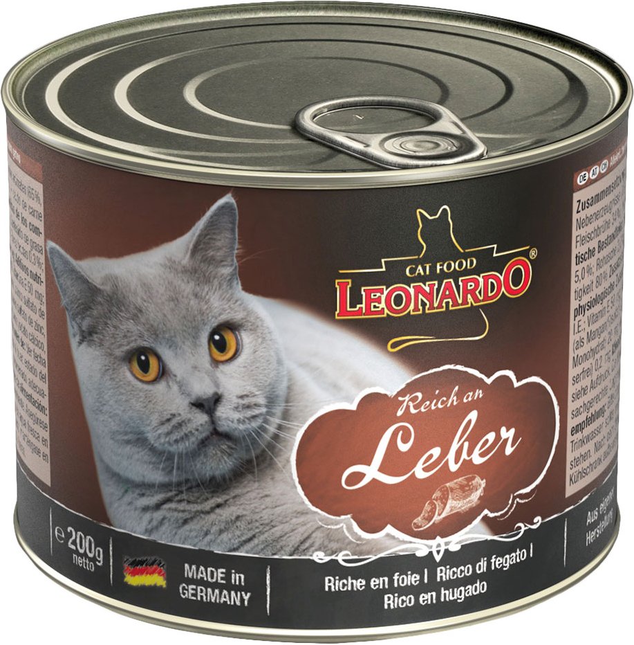 Thumbnail - Leonardo Katzenfutter All Meat 6 x 200 g - Reich an Leber