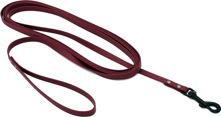 Heim Suchleine BioThane, bordeaux - 5 m lang, 13 mm breit