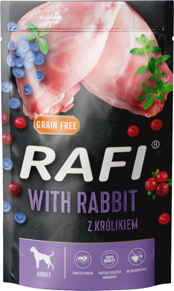 Rafi Dog 10 x 500 g - Kaninchen