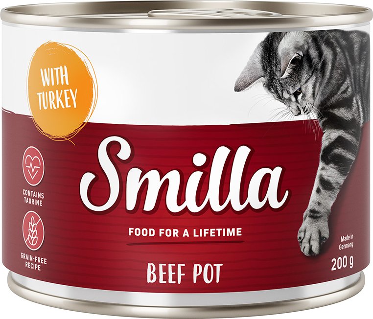 Smilla Rindtöpfchen 6 x 200 g - Rind mit Pute