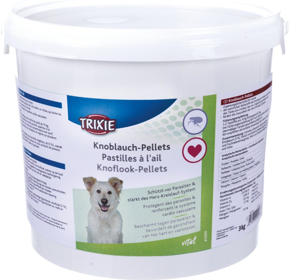 Trixie Knoblauch-Pellets - Sparpaket: 2 x 3 kg