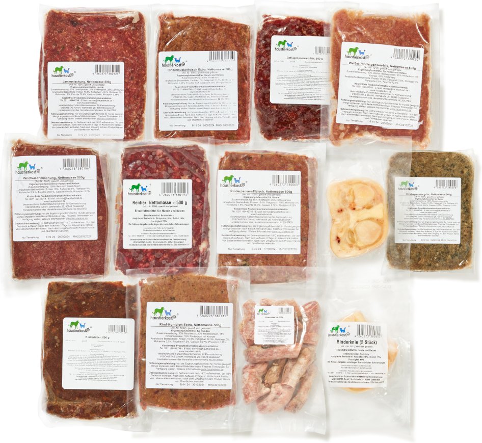 Haustierkost Schlemmer Paket HUND - 19 kg