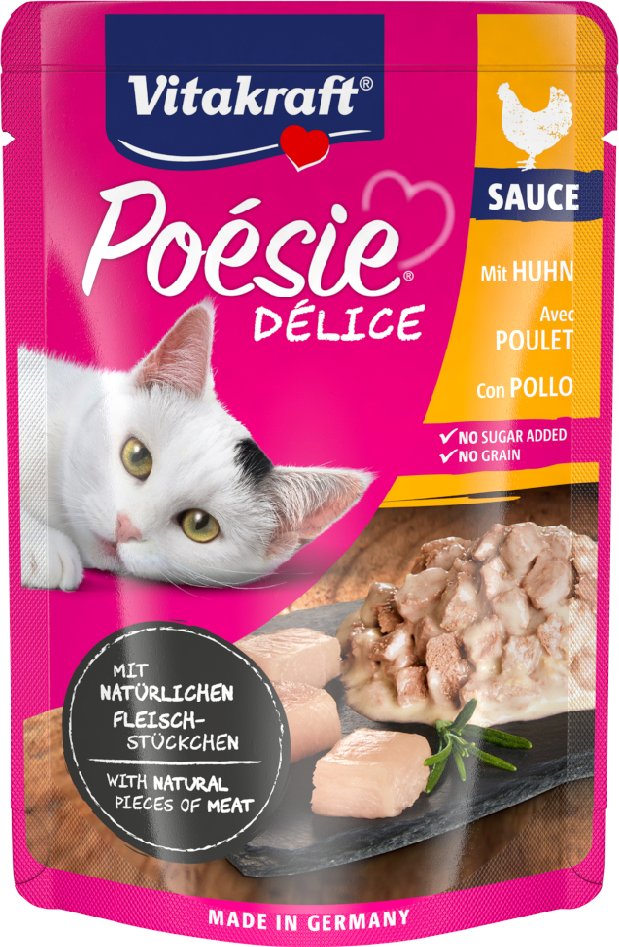 Vitakraft Poésie Délice 23 x 85 g - Huhn