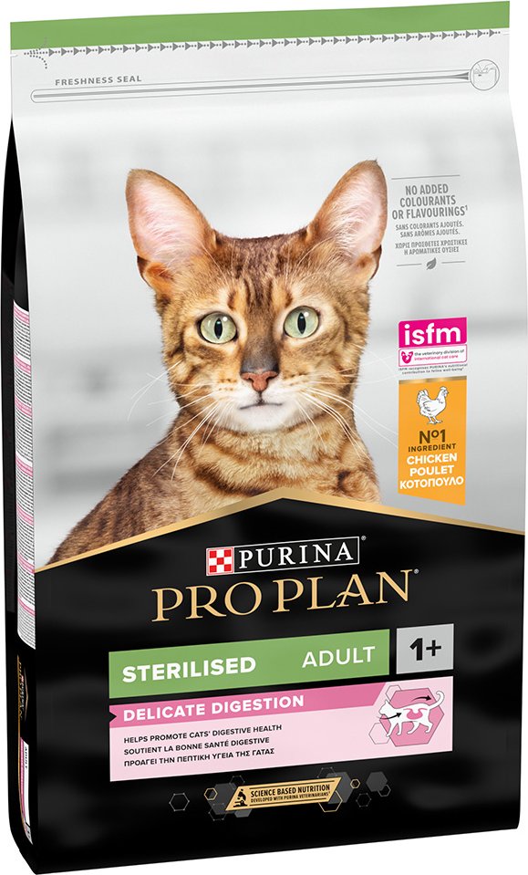 PURINA PRO PLAN Sterilised Adult Delicate Digestion - 10 kg