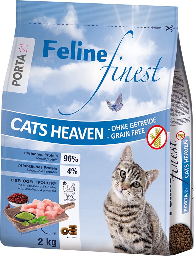 3 x 2 kg Mixpaket Feline Porta 21 - 3 x 2 kg (Finest Sensible, Finest Cats Heaven & Adult Cat)