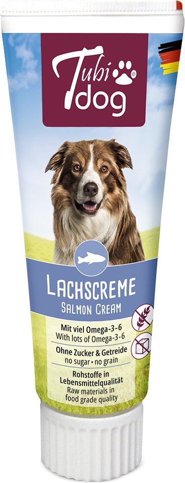 Tubidog Lachscreme in der Tube - Sparpaket: 6 x 75 g