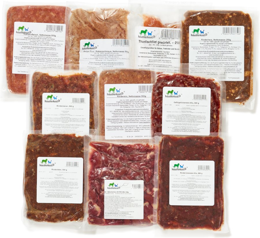 Haustierkost Paket Katze Kitten - 9 kg