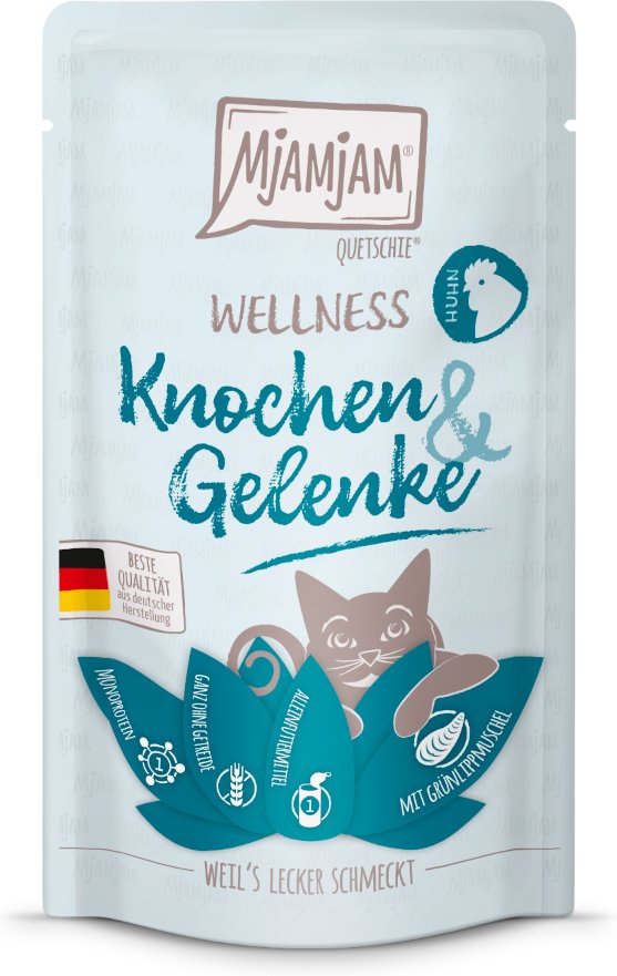 MjAMjAM Wellness 12 x 125 g - Knochen & Gelenke - Huhn