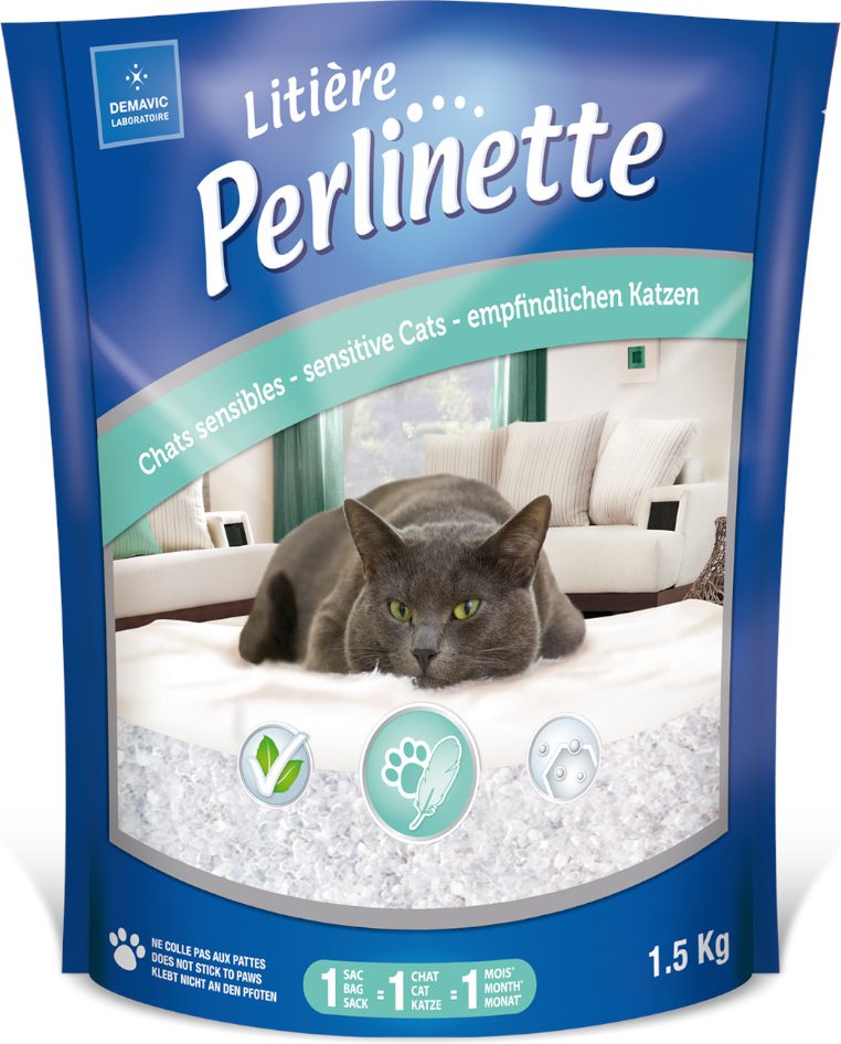 Perlinette Sensible Katzenstreu - Sparpaket: 2 x 1,5 kg