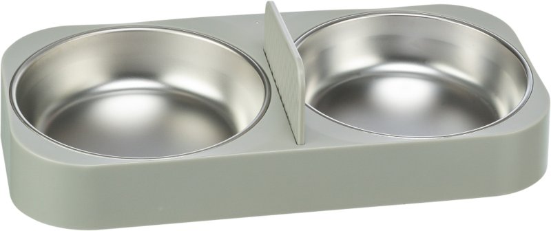 Trixie Futterautomat TX-C Smart - Zubehör: Ersatz-Doppelnapf 500 ml, L 32 x B 5 x H 16 cm