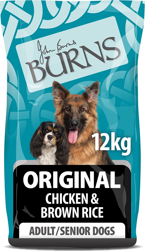 Burns Adult & Senior Original Huhn & brauner Reis - Sparpaket: 2 x 12 kg