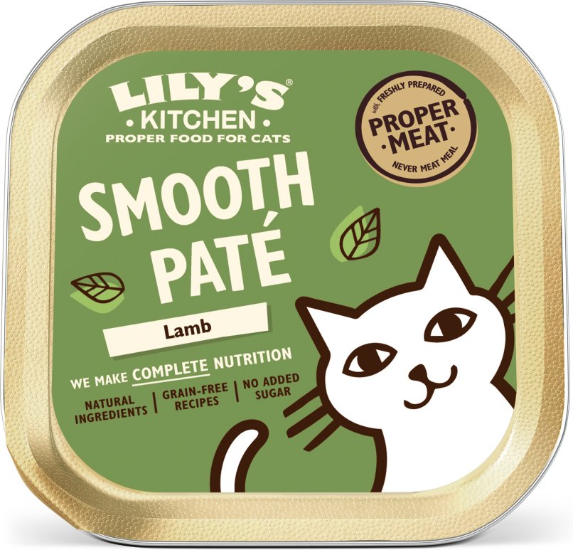 Lily's Kitchen Smooth Paté Selection für Katzen 19 x 85 g - Lamm