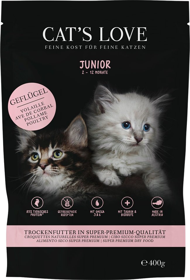 Cat´s Love Junior Geflügel - 400 g