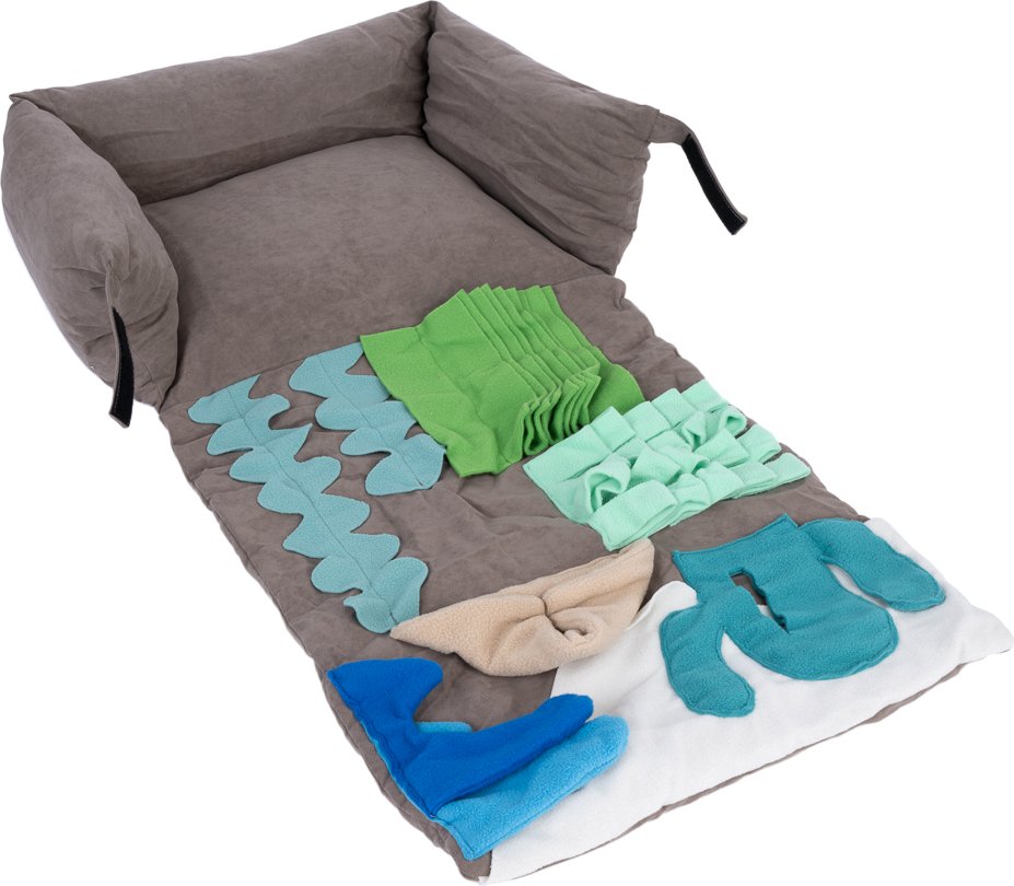 Thumbnail - TIAKI Playground Hundebett Mink - L 50 x B 40 x H 17 cm