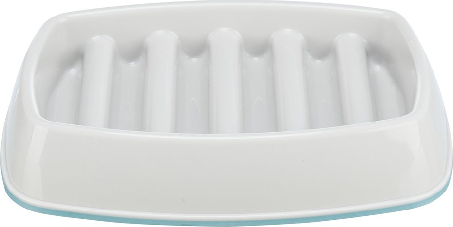 Trixie Slow Feeding Napf - 250 ml, L 21 x B 14 x H 4 cm