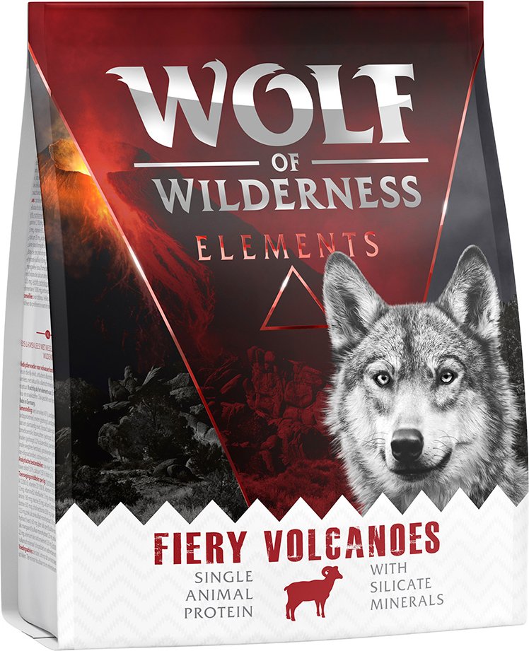Wolf of Wilderness Sensitiv "Fiery Volcanoes" Lamm - getreidefrei - 300 g