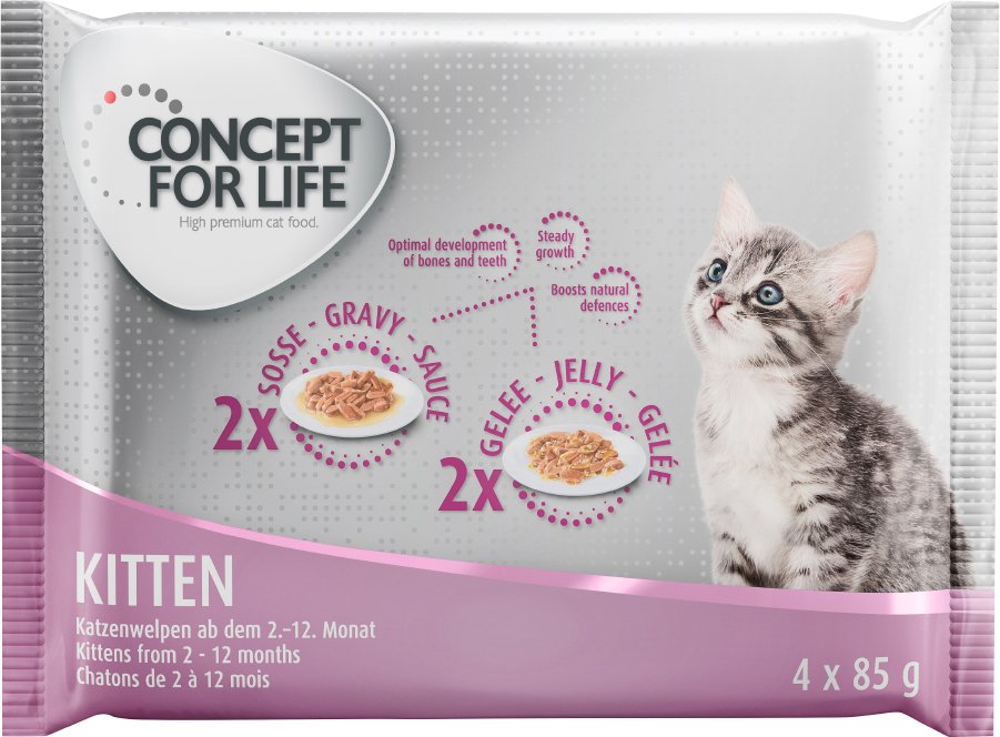 Concept for Life Probierpaket 4 x 85 g - Kitten