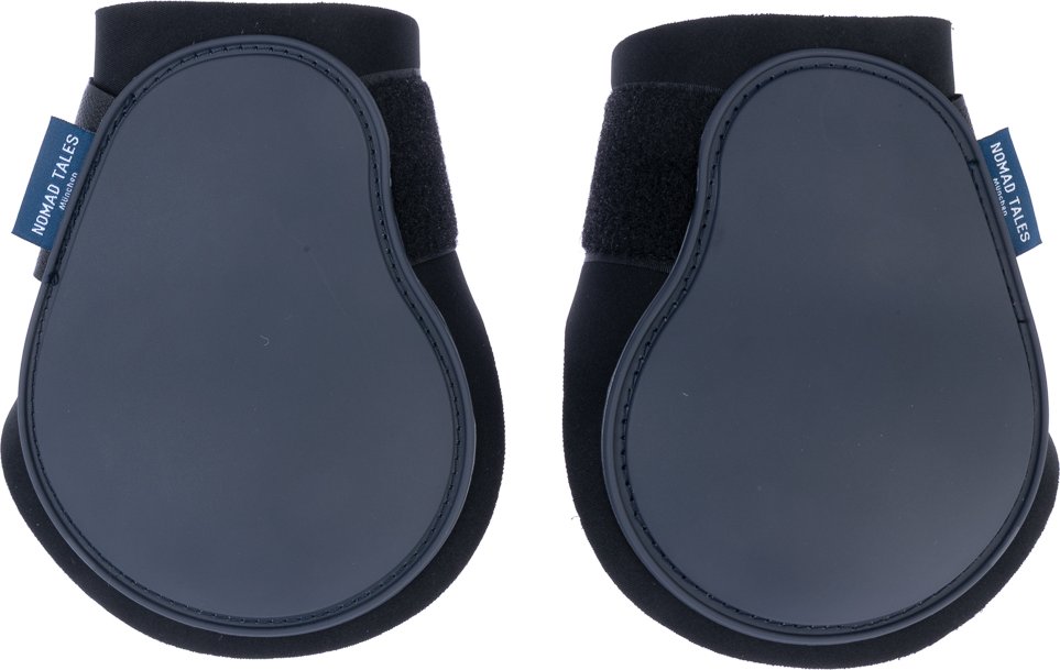 Nomad Tales Set aus Streichkappen & Gamaschen, marineblau - Streichkappen Pony (2er Set)