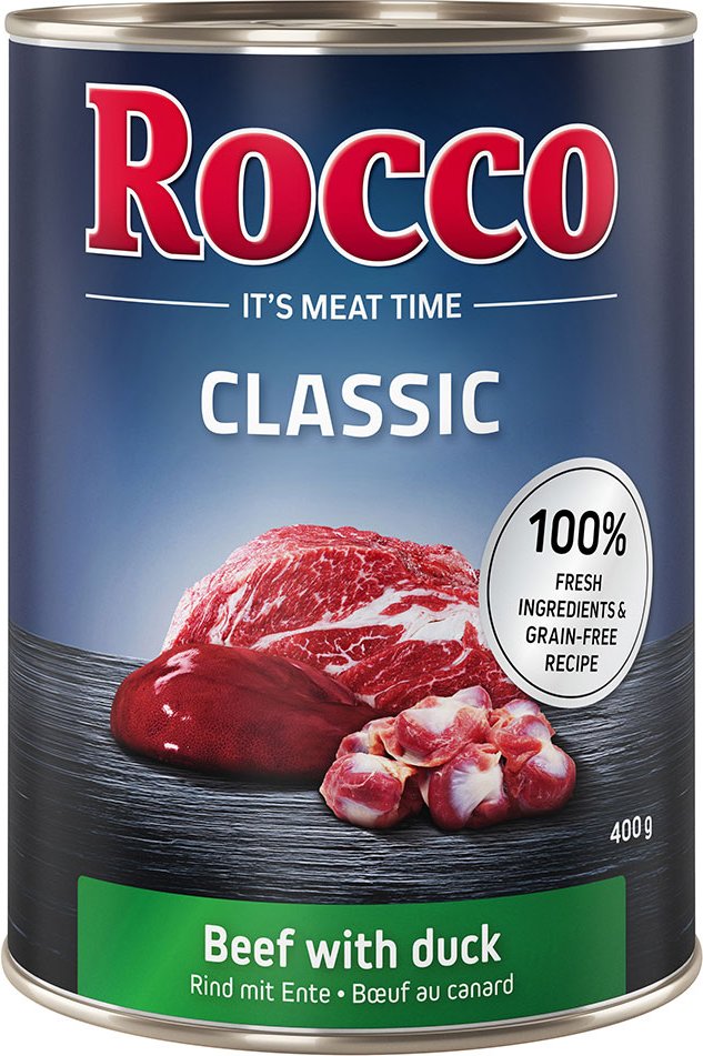 Rocco Classic 6 x 400 g - Rind mit Ente