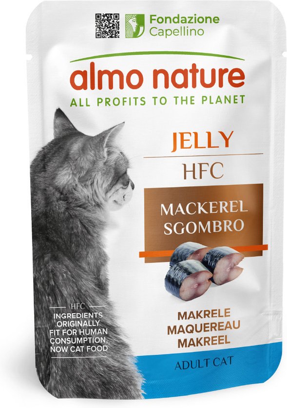 Sparpaket Almo Nature HFC Jelly Pouch 24 x 55 g - Makrele