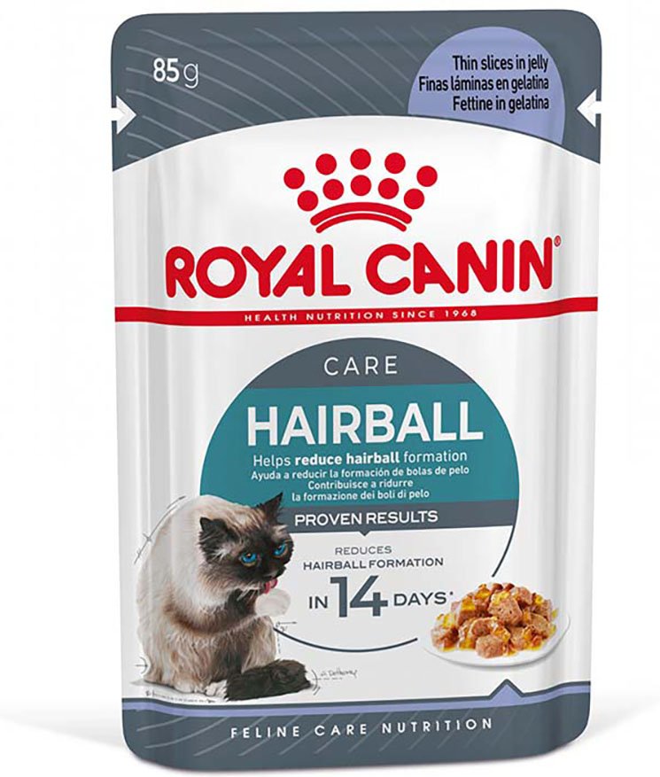 Royal Canin FCN Hairball Care in Gelee - Sparpaket: 48 x 85 g