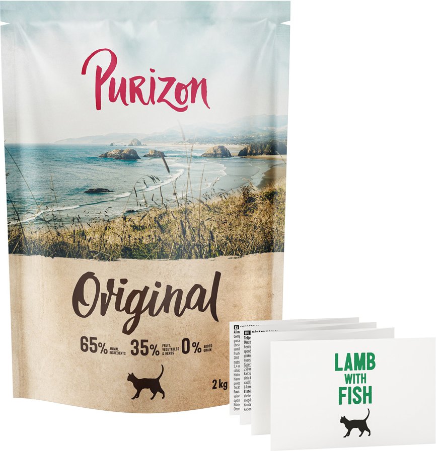 Purizon Original Lamm mit Fisch - getreidefrei - NEU: 2 kg