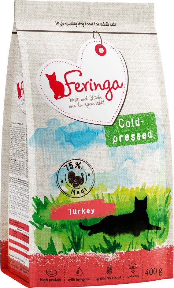 Feringa Adult kaltgepresst Truthahn - 1,2 kg (3 x 400 g)