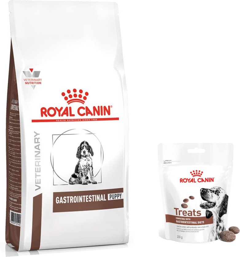 Royal Canin Veterinary Gastrointestinal + 230 g Snack gratis! - Puppy 10 kg