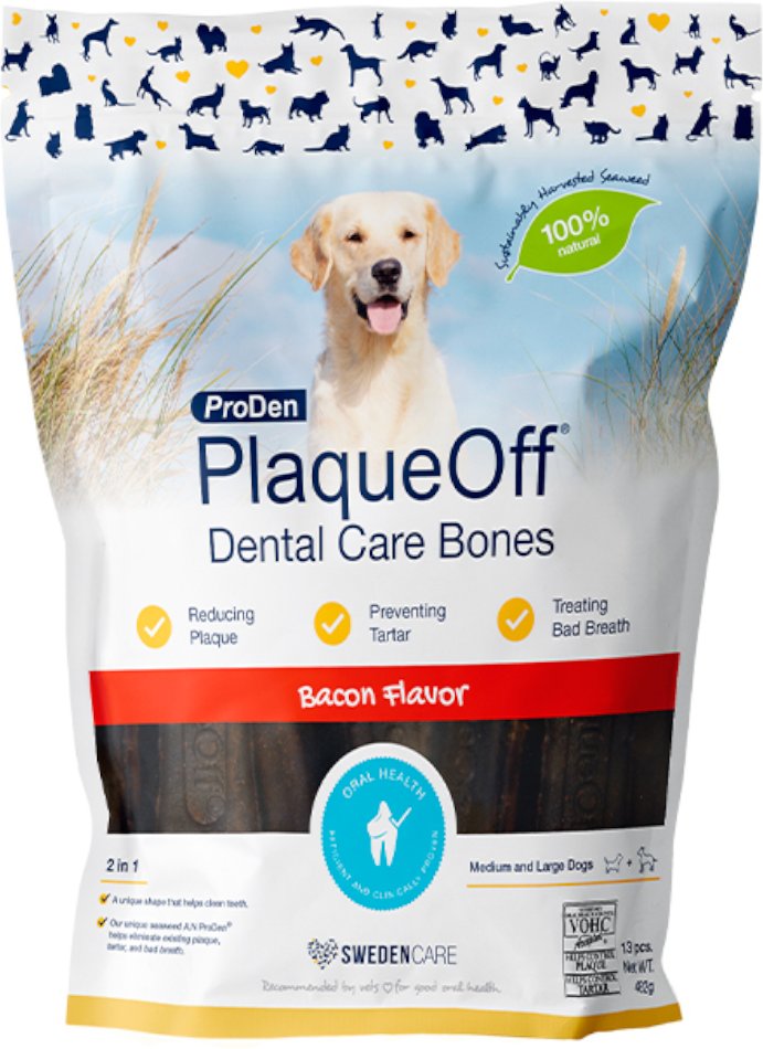 ProDen PlaqueOff Dental Care Bones - Speck (482 g)