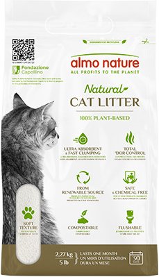 Almo Nature Natural Soft Katzenstreu - 2,27 kg