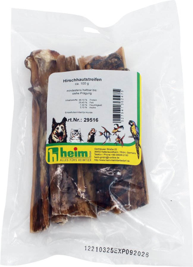 Heim Hirschhautstreifen - 100 g