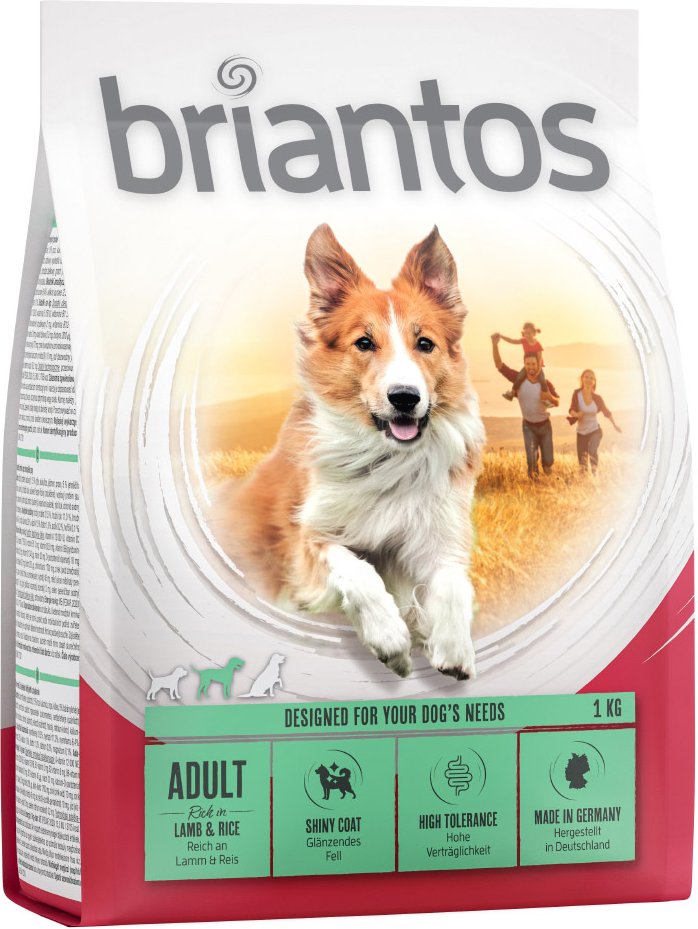 Briantos Adult Lamm & Reis - Sparpaket: 4 x 1 kg