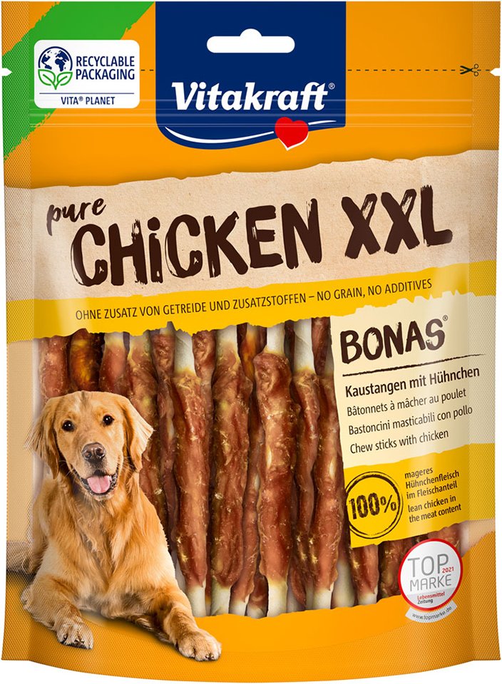 Vitakraft Bonas Chicken XXL - Sparpaket: 4 x 200 g