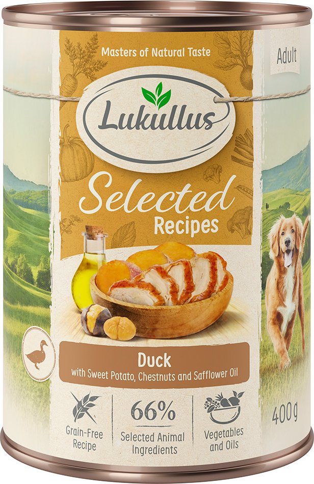 Lukullus Selected Recipes: Feines Entenherz - Sparpaket: 24 x 400 g