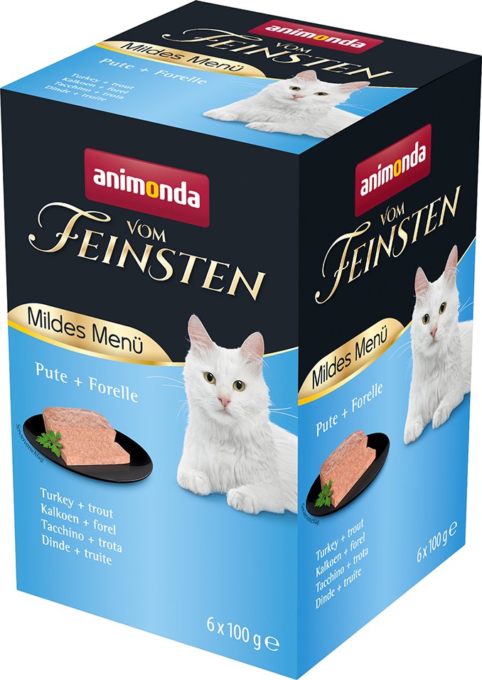 Sparpaket animonda vom Feinsten Mildes Menü Adult 36 x 100 g - Pute & Forelle