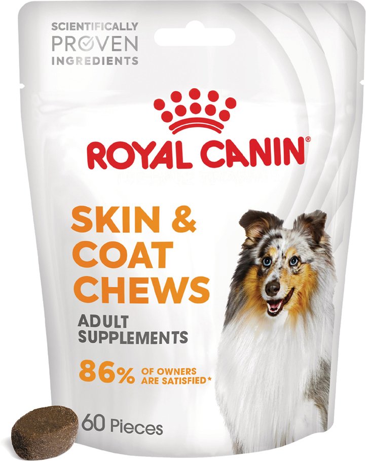 Royal Canin Skin & Coat Adult Supplement Kausnacks - Sparpaket: 2 x 240 g (120 Stück)