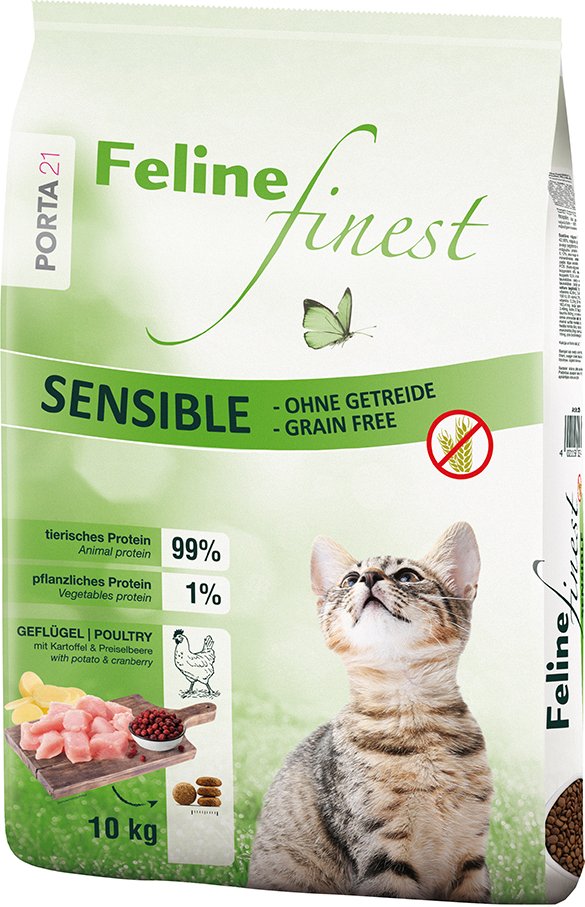 Porta 21 Feline Finest Sensible - Grain Free - 10 kg
