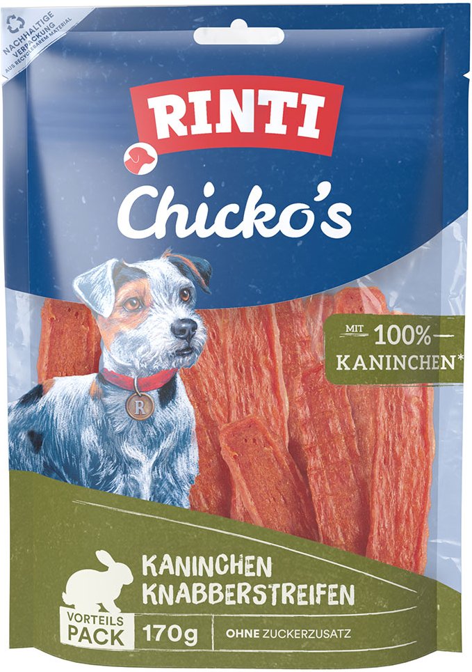 RINTI Chicko - Sparpaket: Kaninchen 4 x 170 g