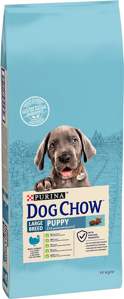 Thumbnail - PURINA Dog Chow Puppy Large Breed Truthahn - Sparpaket: 2 x 14 kg