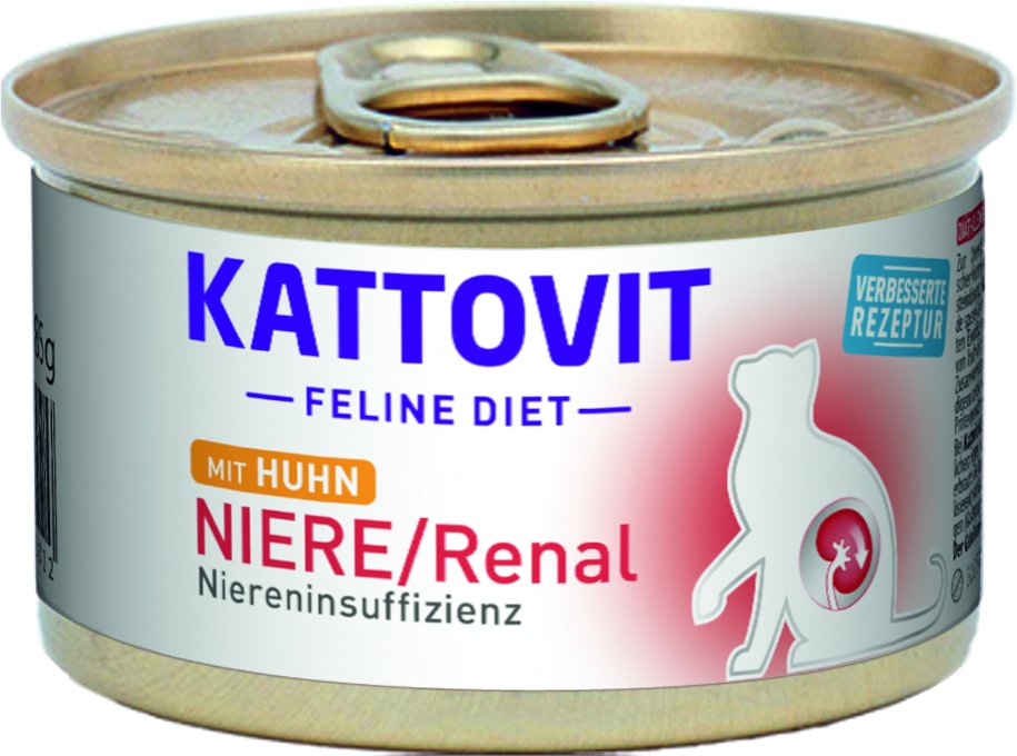 Kattovit Niere/Renal 12 x 85 g - Huhn